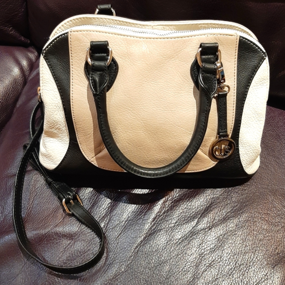 Audrey Brooke leather satchel